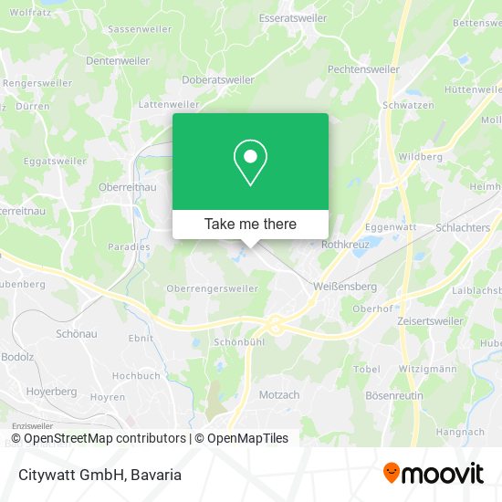 Citywatt GmbH map