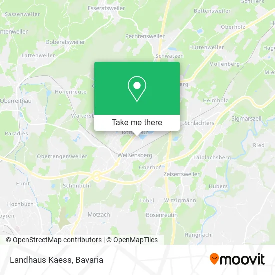 Карта Landhaus Kaess