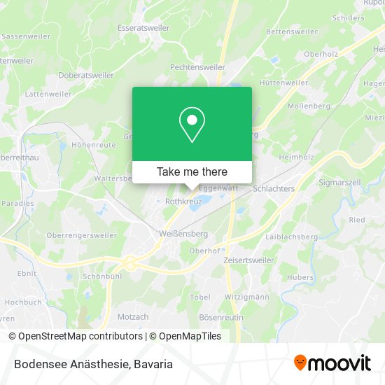 Bodensee Anästhesie map