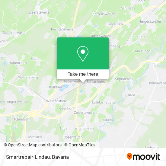 Карта Smartrepair-Lindau