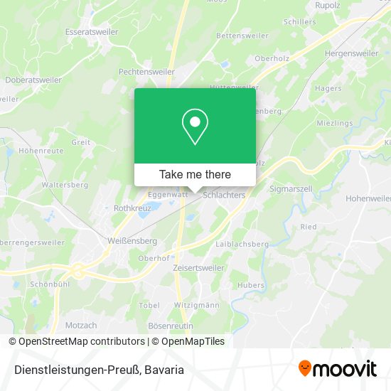 Dienstleistungen-Preuß map