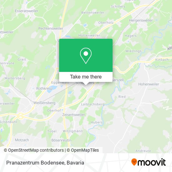 Карта Pranazentrum Bodensee