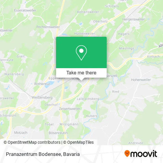 Карта Pranazentrum Bodensee