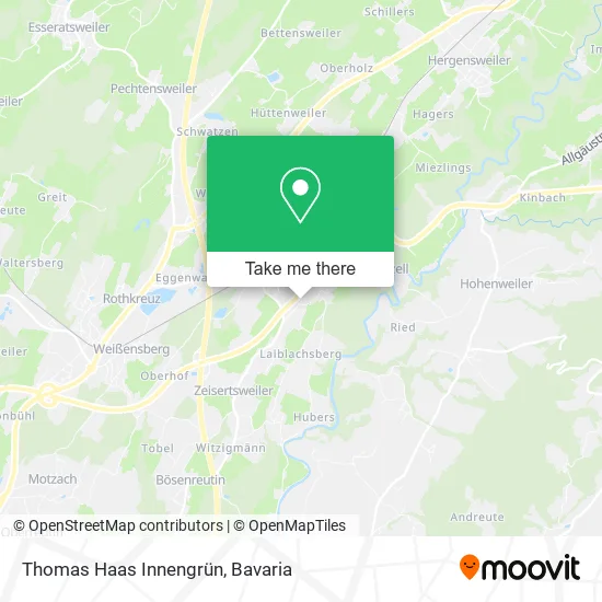Карта Thomas Haas Innengrün