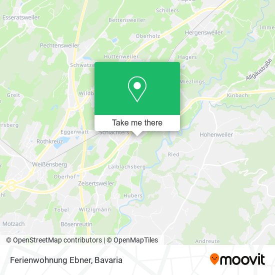 Ferienwohnung Ebner map