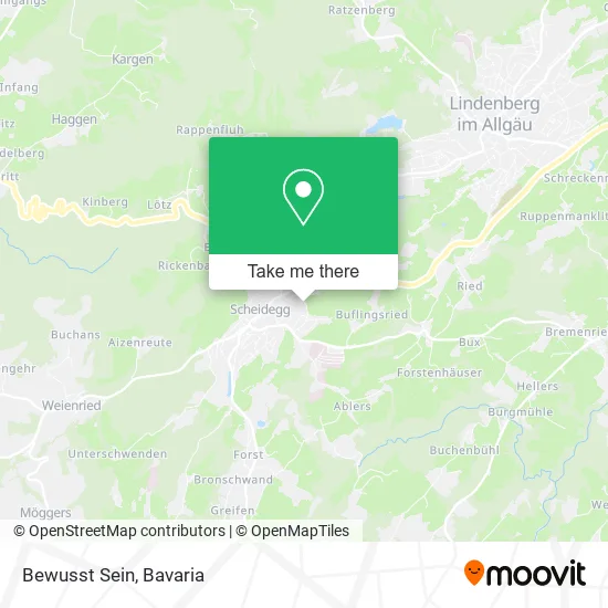 Карта Bewusst Sein