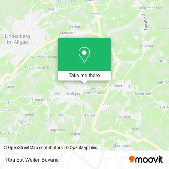 Карта Rba Est Weiler