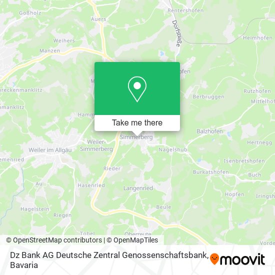 Dz Bank AG Deutsche Zentral Genossenschaftsbank map
