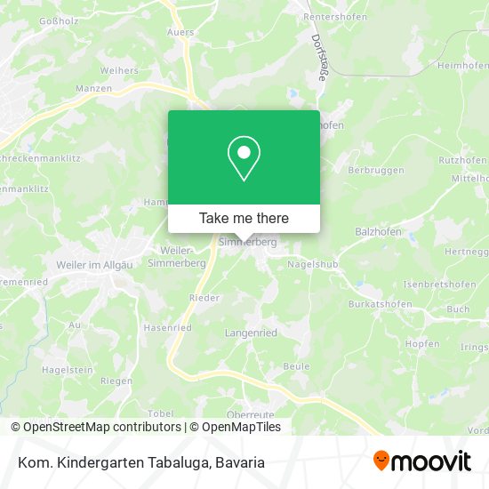 Kom. Kindergarten Tabaluga map