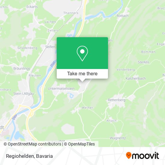 Карта Regiohelden