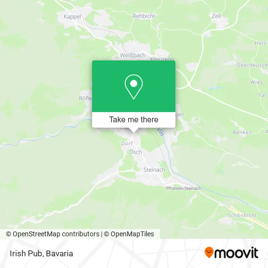 Карта Irish Pub