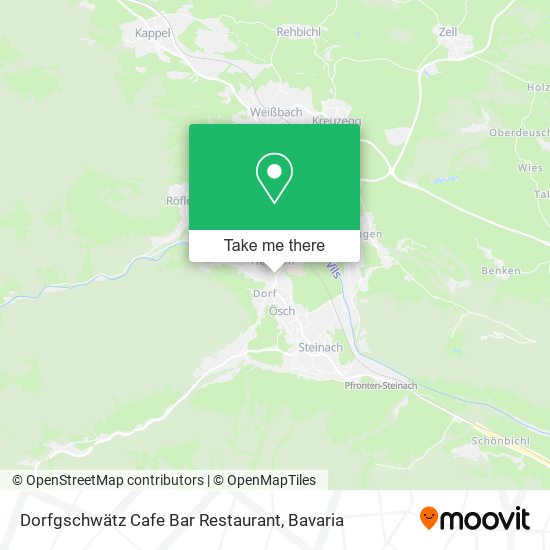 Dorfgschwätz Cafe Bar Restaurant map