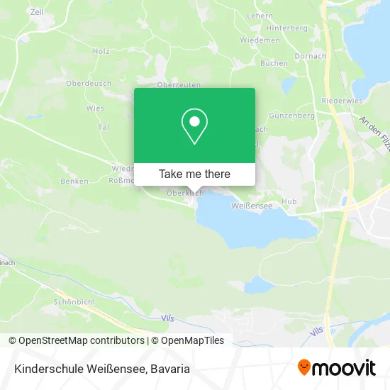 Карта Kinderschule Weißensee