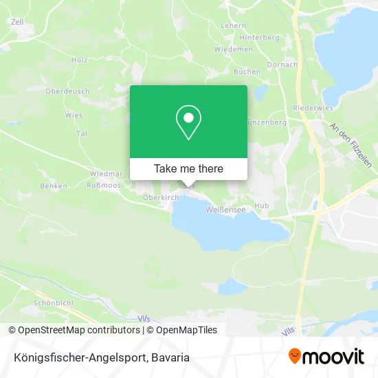 Карта Königsfischer-Angelsport