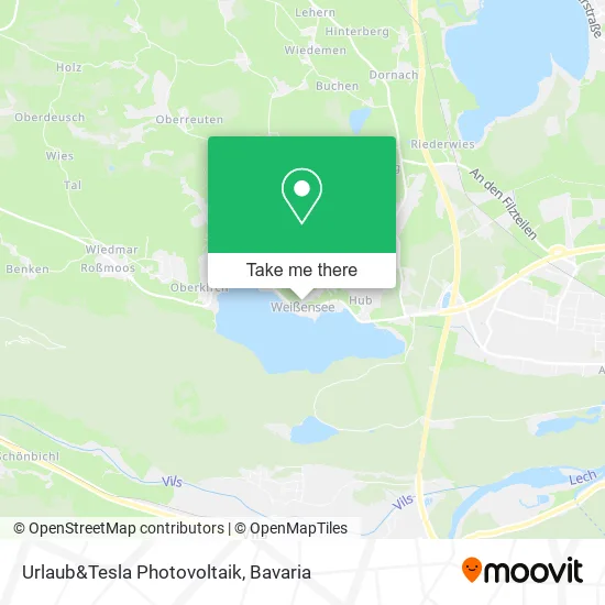 Карта Urlaub&Tesla Photovoltaik