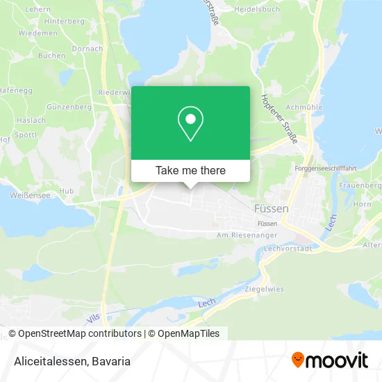 Карта Aliceitalessen