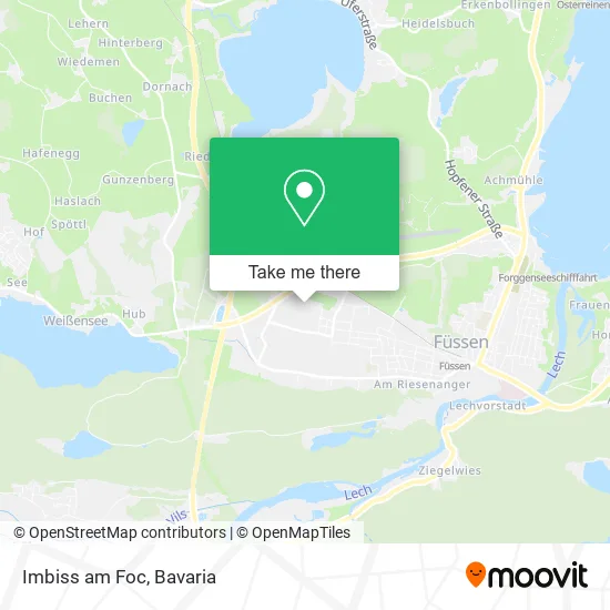 Карта Imbiss am Foc