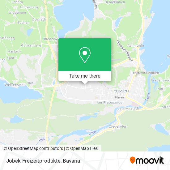 Jobek-Freizeitprodukte map