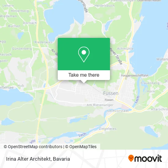 Карта Irina Alter Architekt