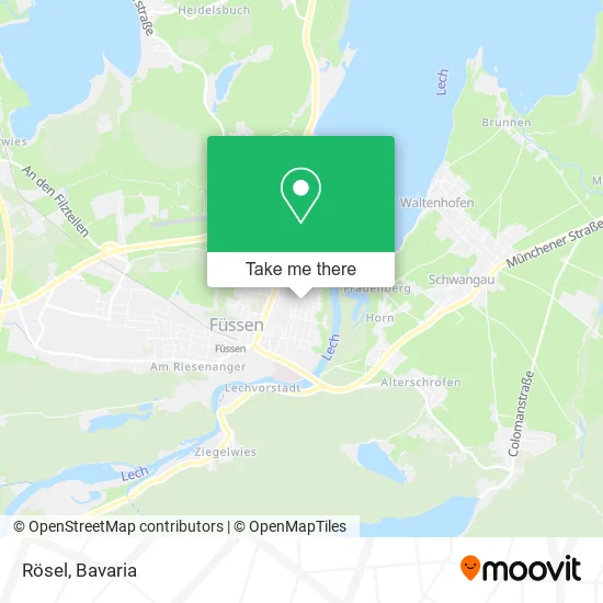 Карта Rösel