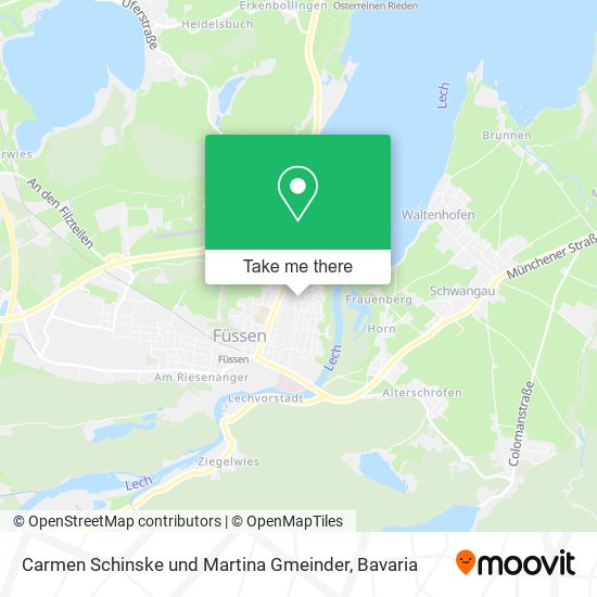Carmen Schinske und Martina Gmeinder map