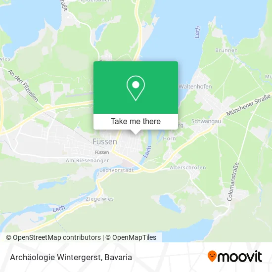 Карта Archäologie Wintergerst