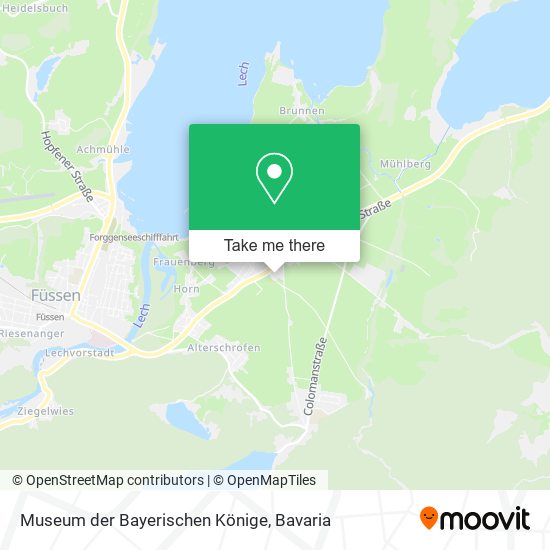 Museum der Bayerischen Könige map