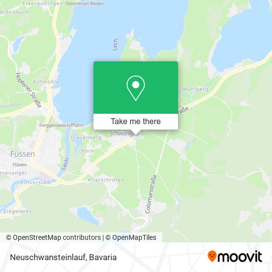 Карта Neuschwansteinlauf