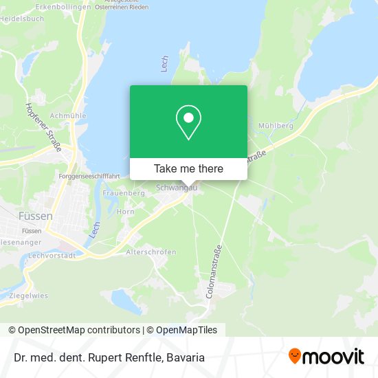 Dr. med. dent. Rupert Renftle map