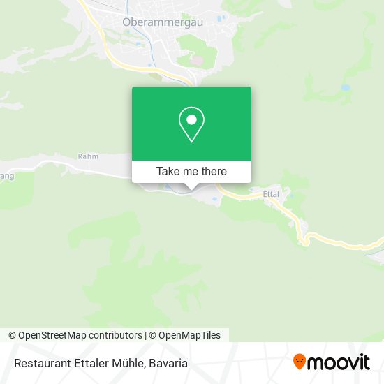 Карта Restaurant Ettaler Mühle