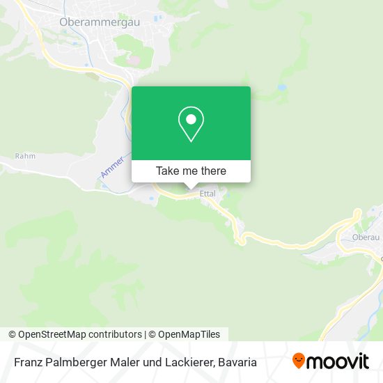Franz Palmberger Maler und Lackierer map