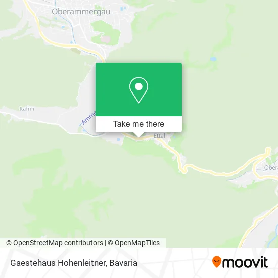 Карта Gaestehaus Hohenleitner