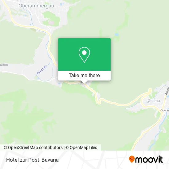 Карта Hotel zur Post