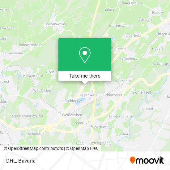 Карта DHL