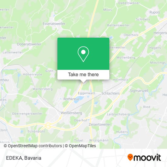 EDEKA map