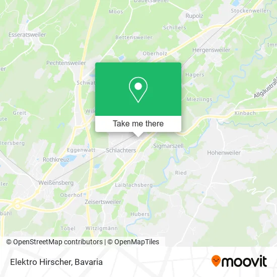 Карта Elektro Hirscher