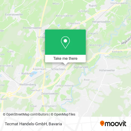 Карта Tecmat Handels-GmbH