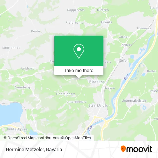 Карта Hermine Metzeler