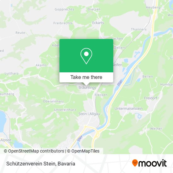 Schützenverein Stein map