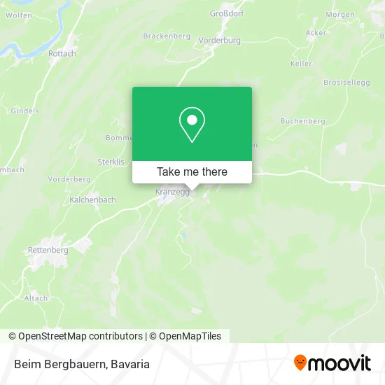 Карта Beim Bergbauern