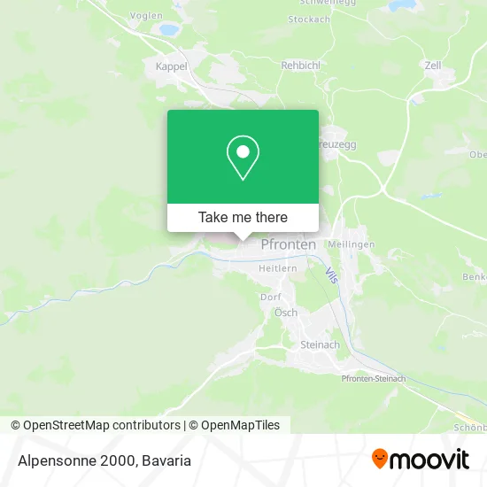 Карта Alpensonne 2000