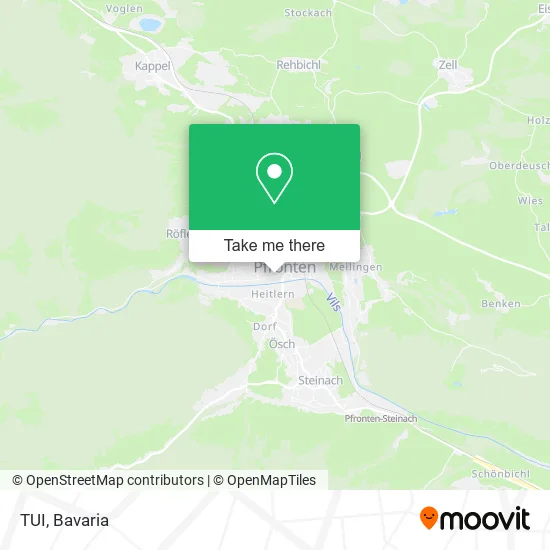 Карта TUI