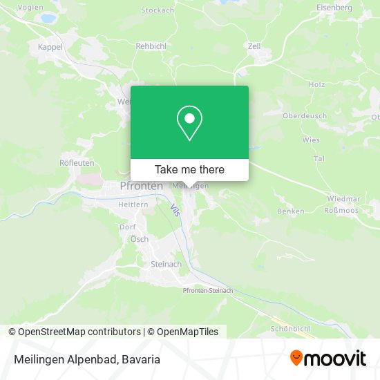 Meilingen Alpenbad map