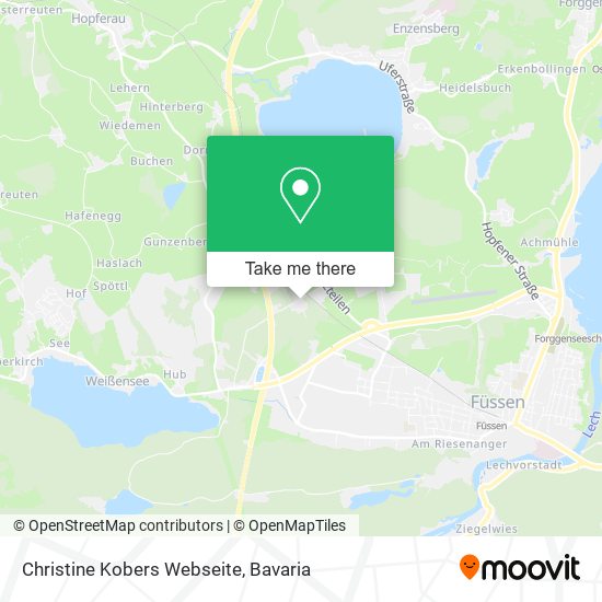 Christine Kobers Webseite map
