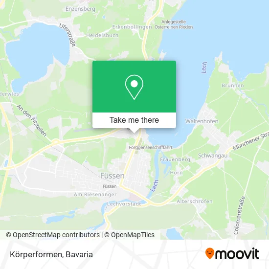 Карта Körperformen