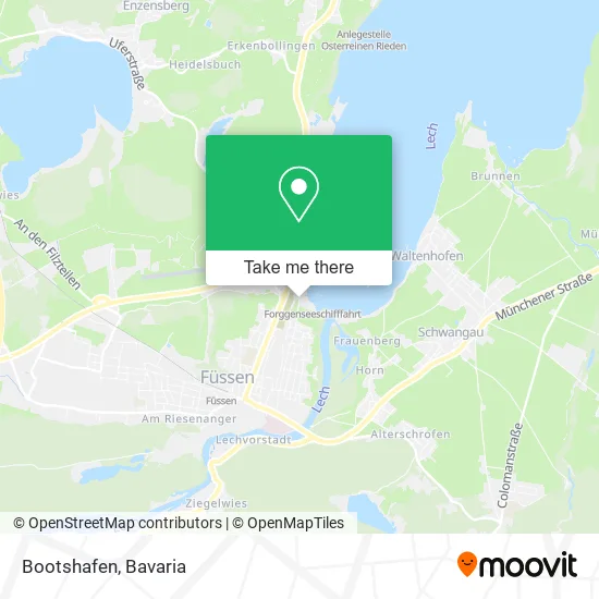 Карта Bootshafen