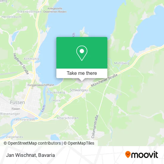 Карта Jan Wischnat
