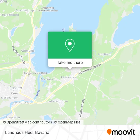 Карта Landhaus Heel