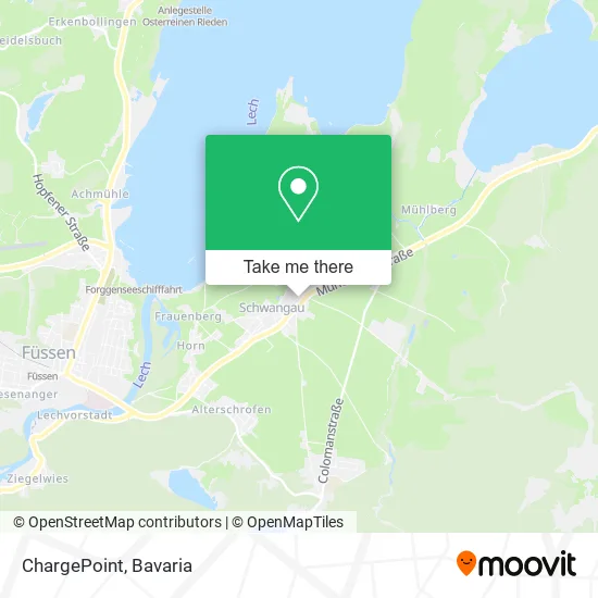 Карта ChargePoint