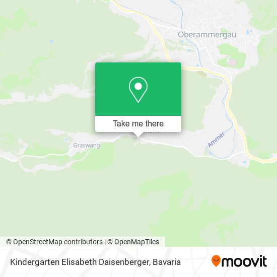 Kindergarten Elisabeth Daisenberger map